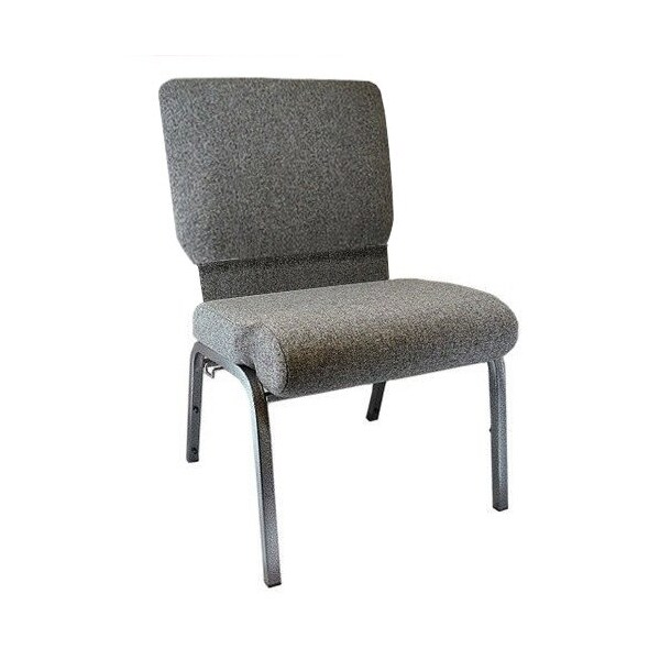 Flash Furniture Advantage Charcoal Gray Church Chair 20.5" Wide PCHT-111 - main